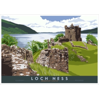Image of Loch Ness: Urquhart Castle by Stewart Bremner